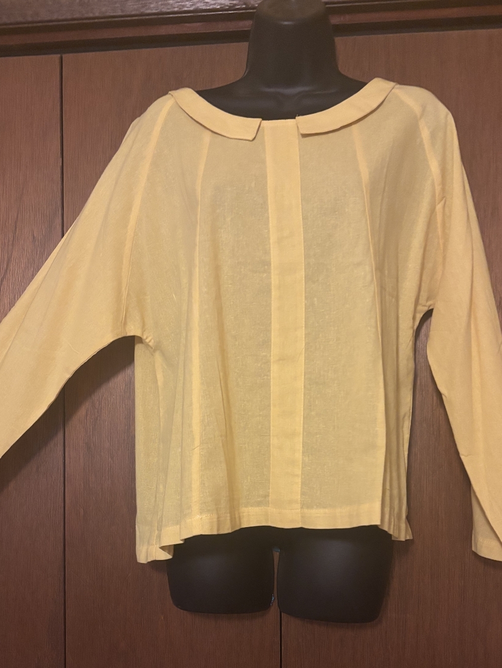 Lightweight Yellow Long Sleeve Top